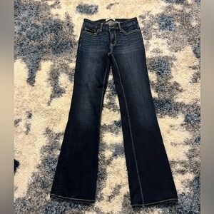 BKE Payton Mid-rise Bootcut Dark Wash Jeans 26 x 34